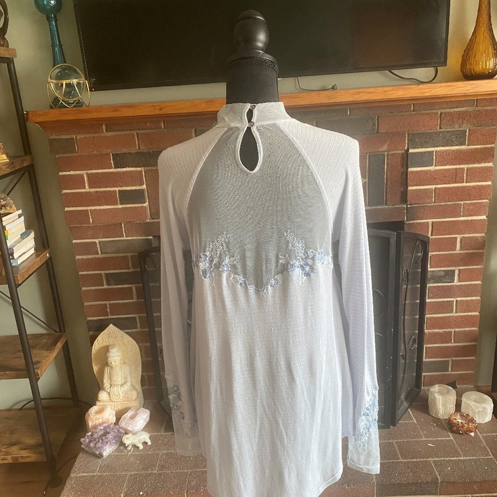 NWT Free People Shear blouse - Picture 3 of 4